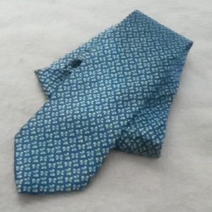 Frangi Italian Silk Butterfly Print tie